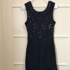 Black 1920s style dress